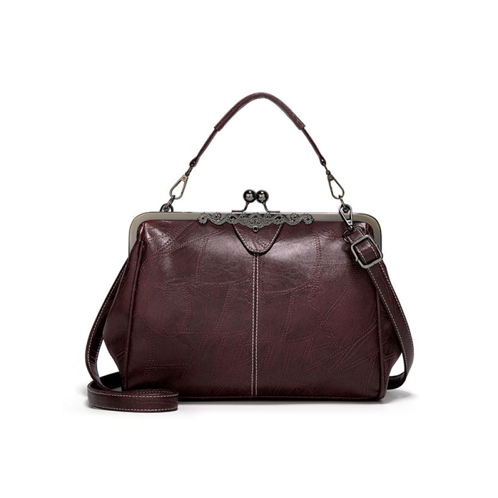 Vintage Leather Diagonal Bag Handbag