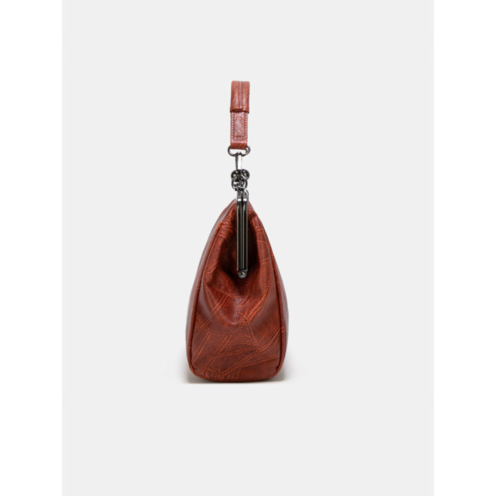 Vintage Leather Diagonal Bag Handbag
