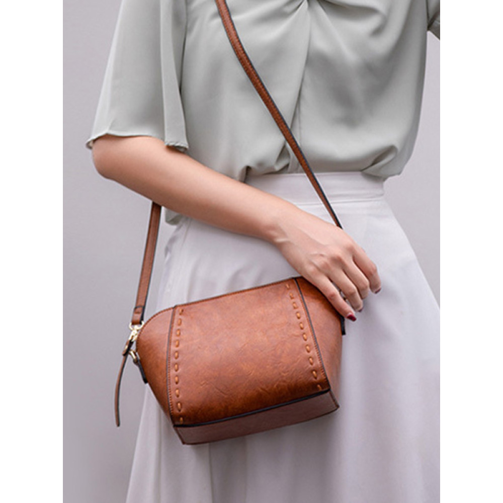 Vintage Mini Shoulder Shell Bag