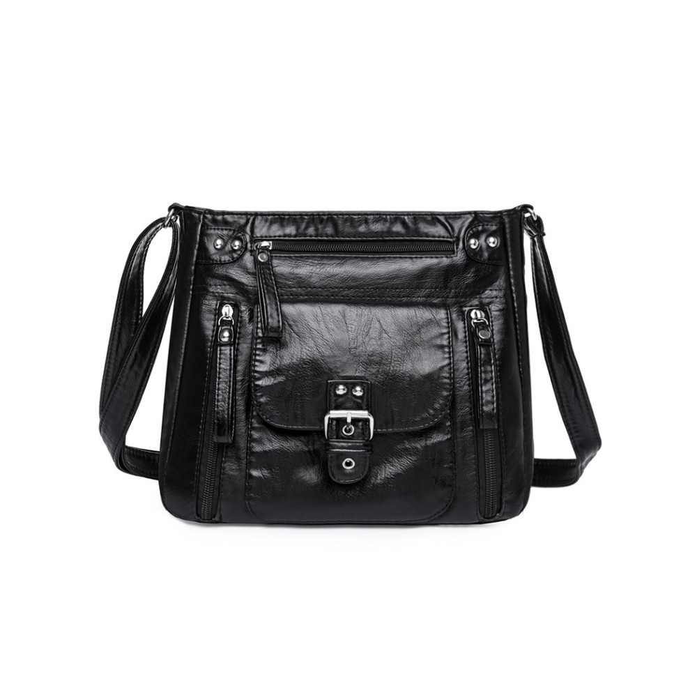 Vintage Multi Pockets Utility Crossbody Bag