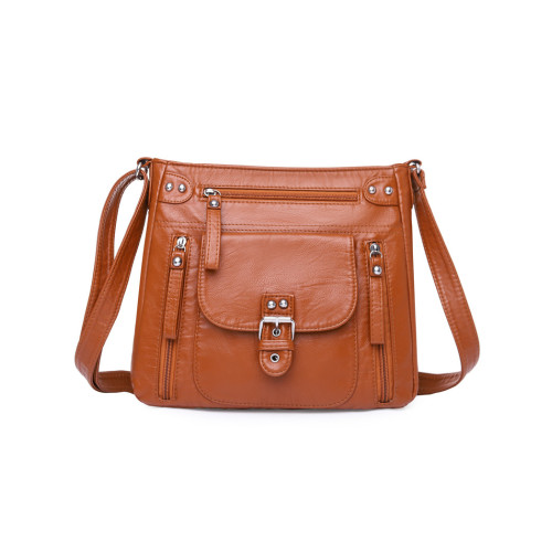 Vintage Multi Pockets Utility Crossbody Bag