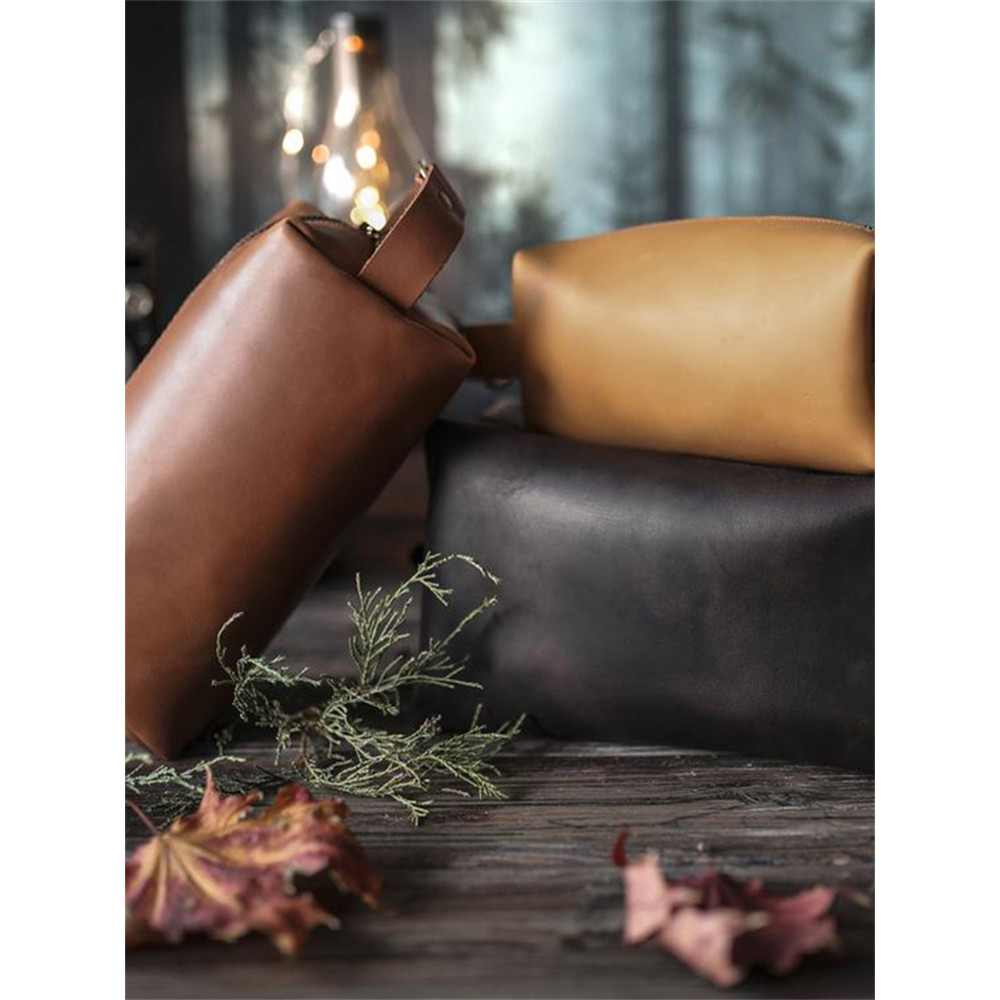 Vintage Oiled Waxed Leather Hand Bag