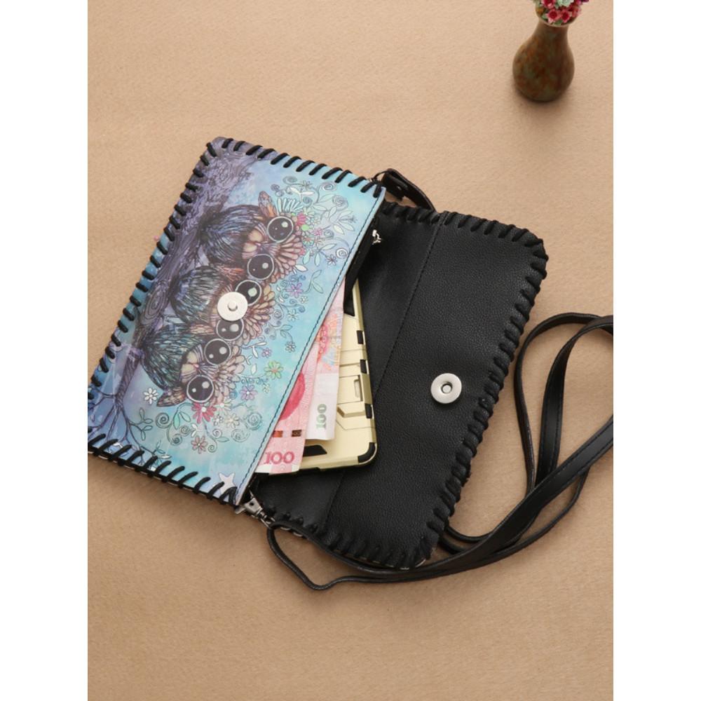 Vintage Painting Utility Envelope Mini Bag