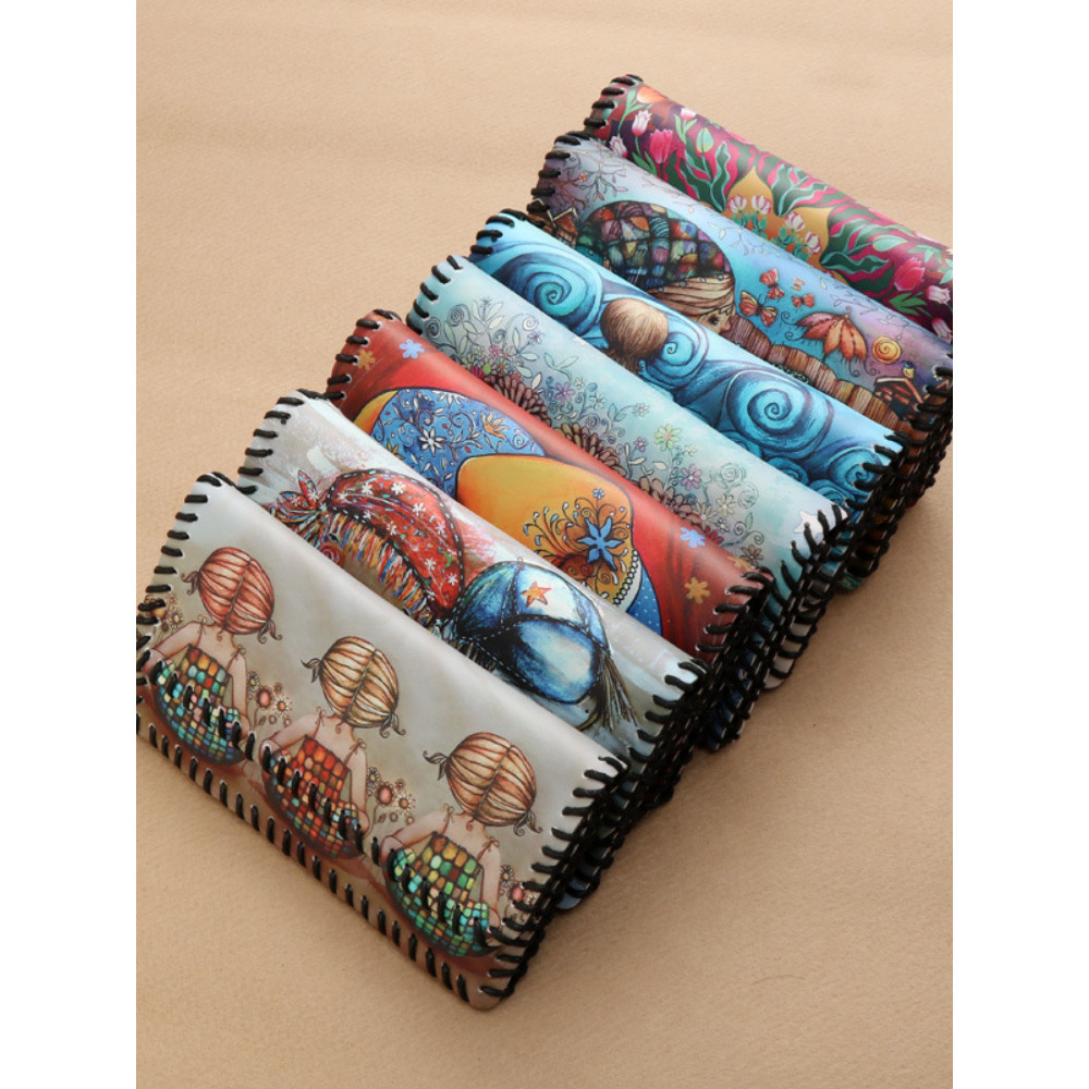 Vintage Painting Utility Envelope Mini Bag