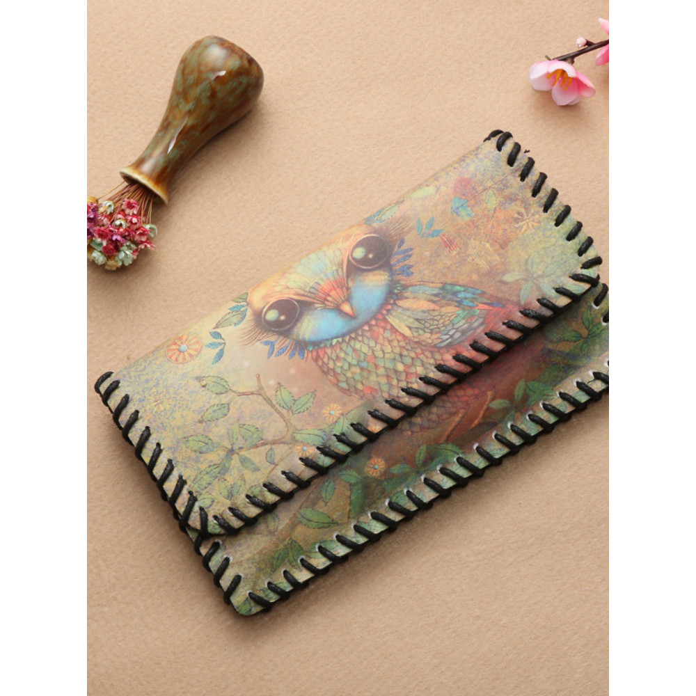 Vintage Painting Utility Envelope Mini Bag