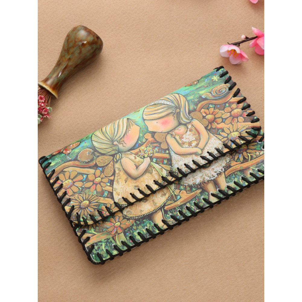 Vintage Painting Utility Envelope Mini Bag
