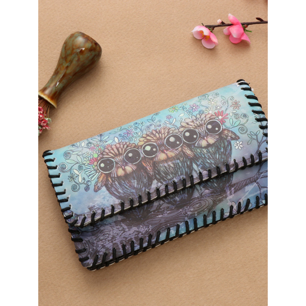 Vintage Painting Utility Envelope Mini Bag