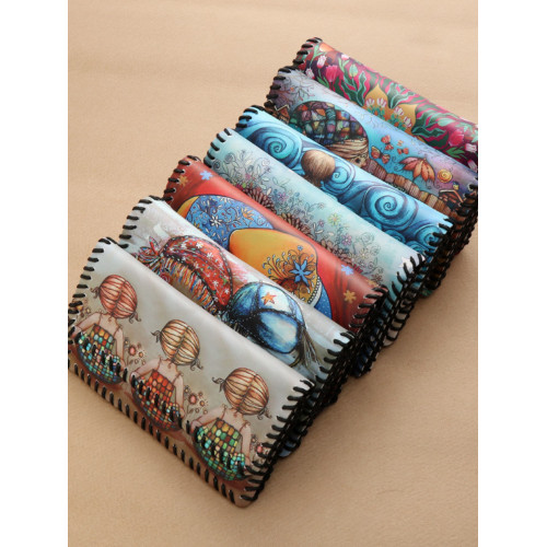 Vintage Painting Utility Envelope Mini Bag