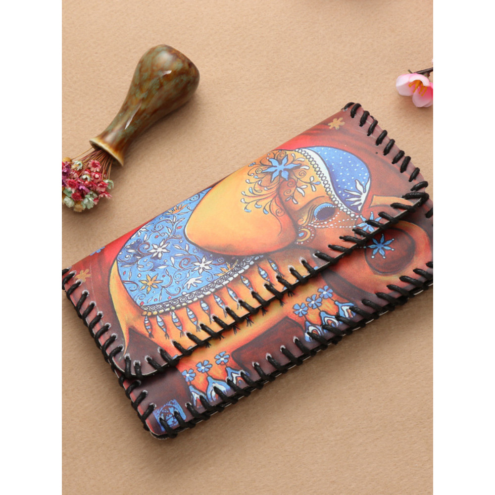 Vintage Painting Utility Envelope Mini Bag