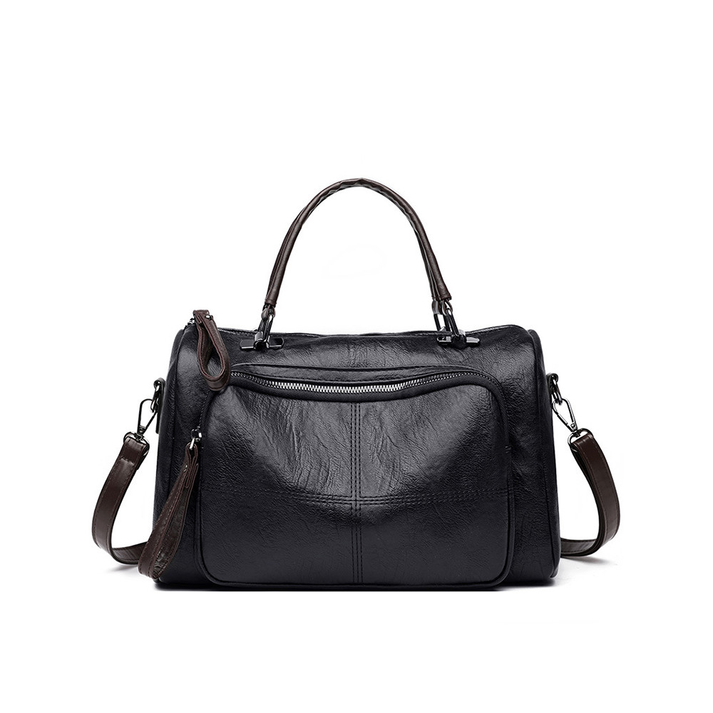 Vintage Soft Leather Handbag Crossbody Bag