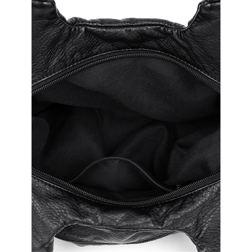 Vintage Soft Leather Shoulder Crossbody Bag