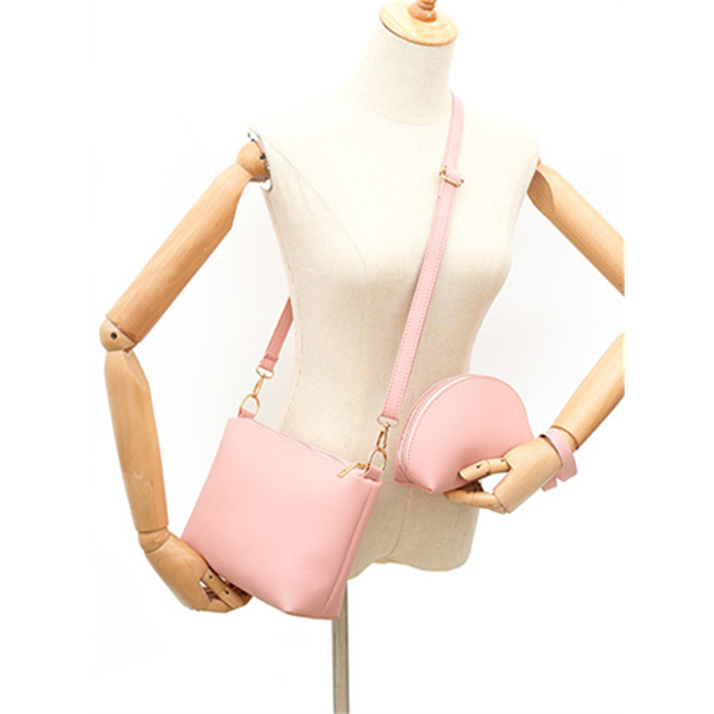 Vintage Studded Patchwork Utility Bags Set