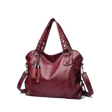 Vintage Tassel Pendant Utility Tote Bag