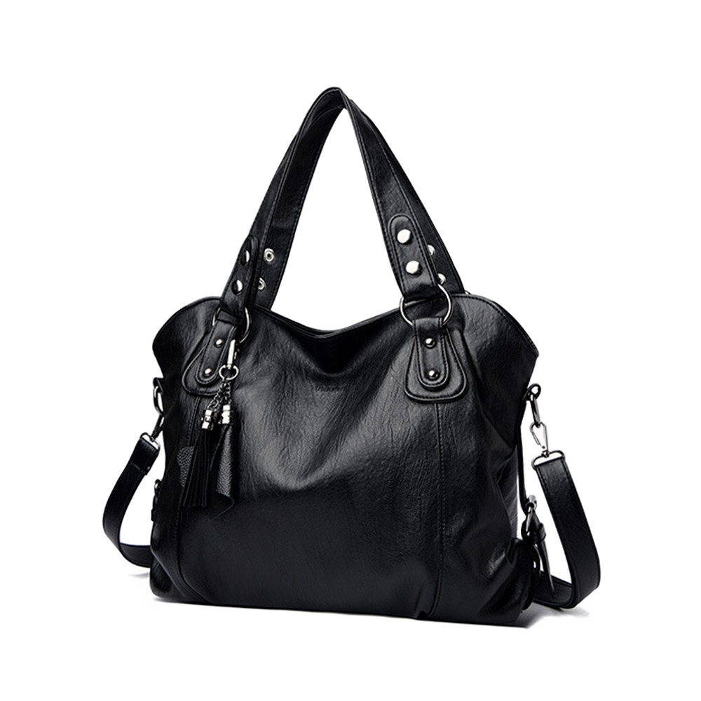 Vintage Tassel Pendant Utility Tote Bag
