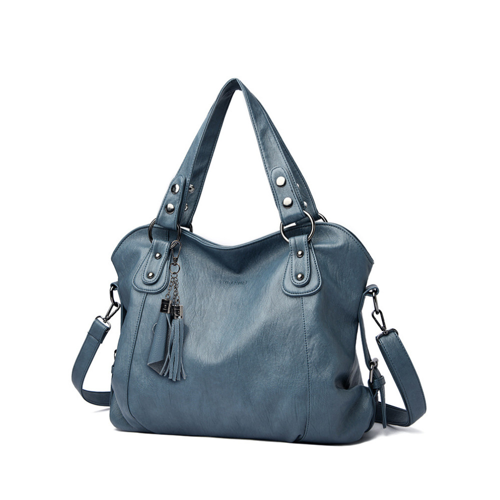 Vintage Tassel Pendant Utility Tote Bag