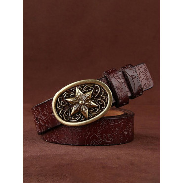 Western Vintage Leather Belt