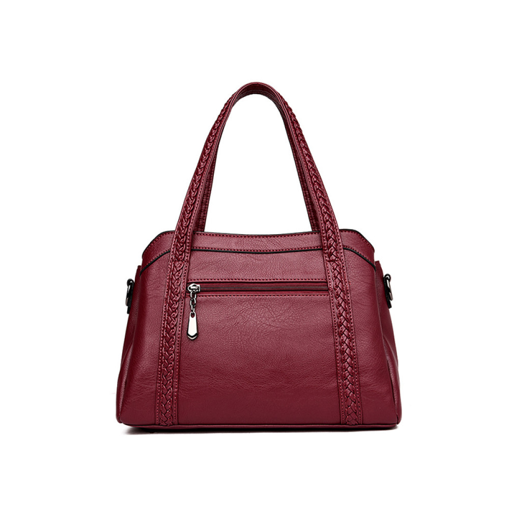 Women Casual Tassel Zip Tote Bags