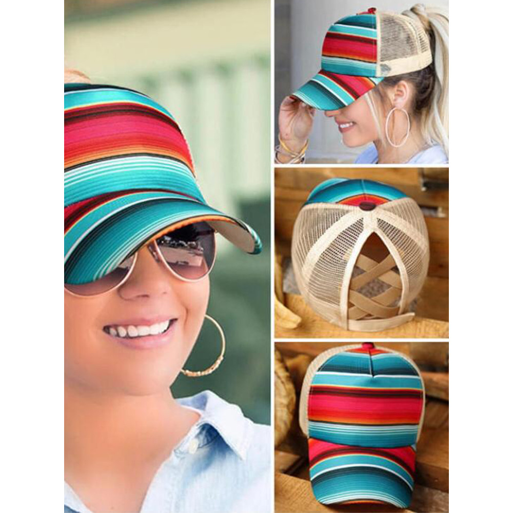 Women's Fashion Back Opening Baseball Cap