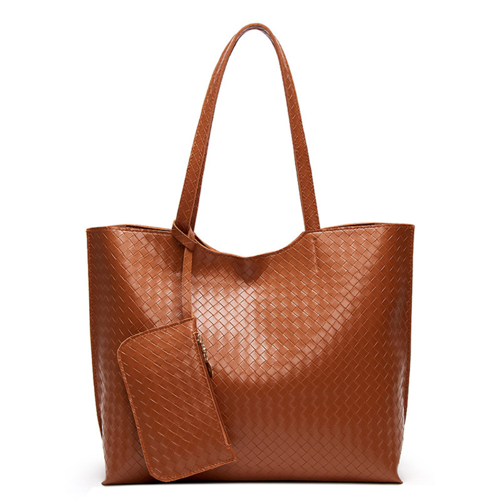 Woven Embossing Utility Tote Bags Set