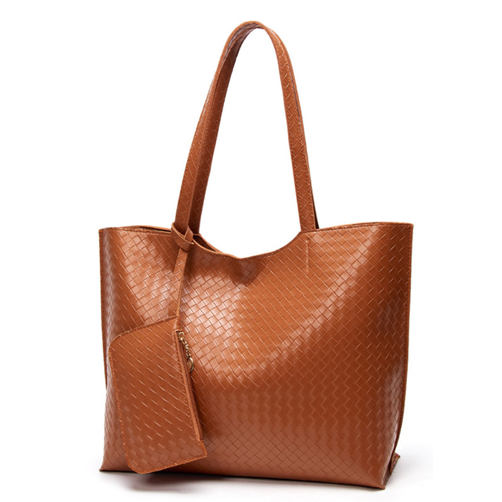 Woven Embossing Utility Tote Bags Set