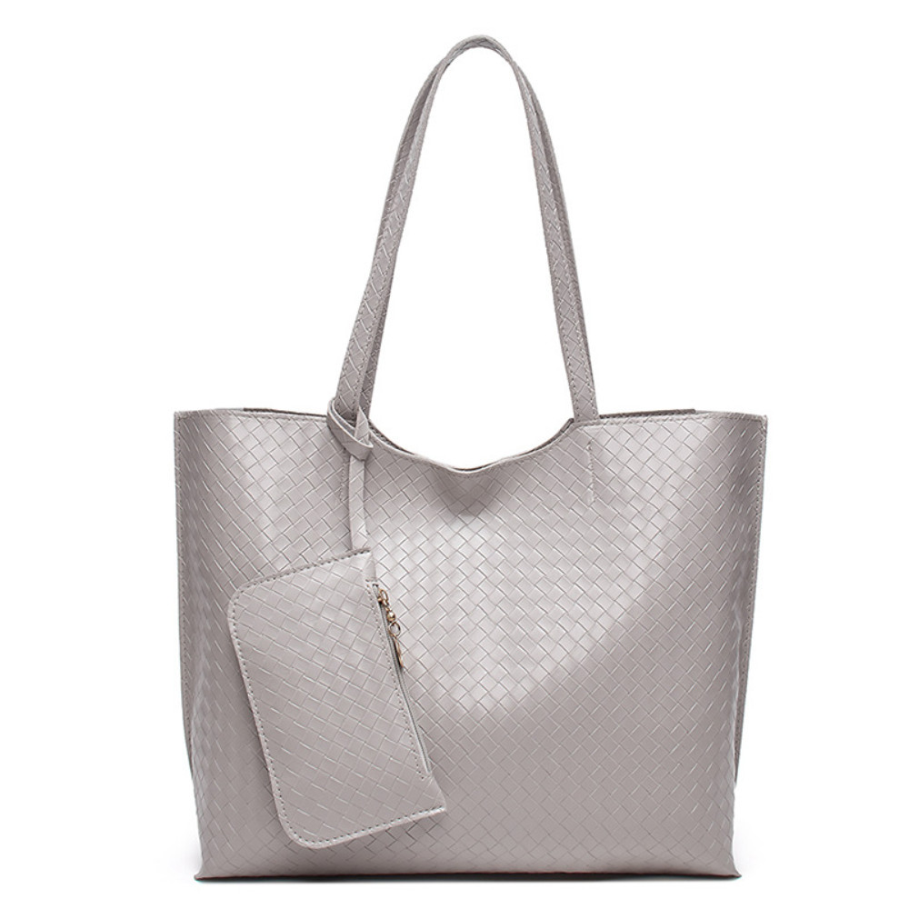 Woven Embossing Utility Tote Bags Set