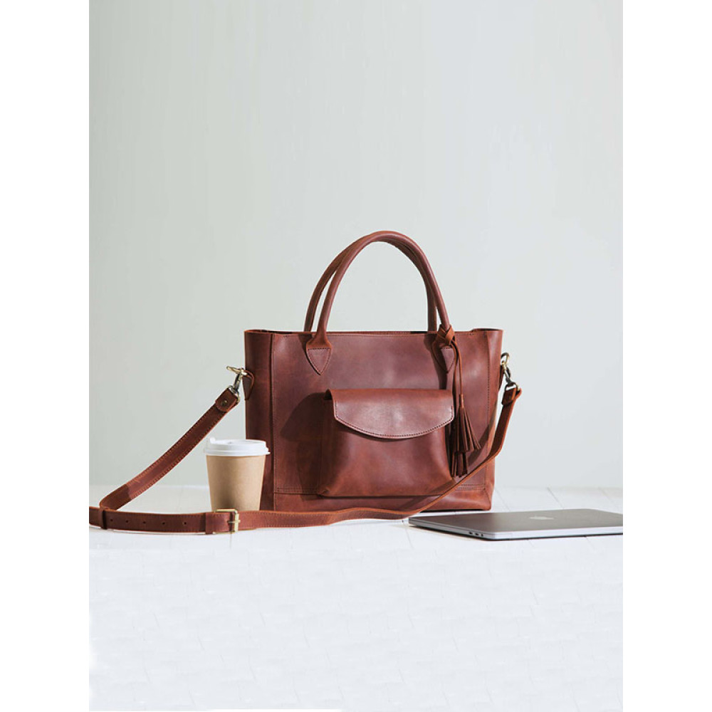 trVintage Handbag Oil Wax Leather Large-Capacity Luggage Bag