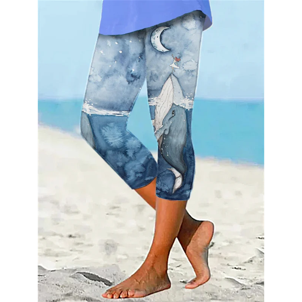 Women's Humpback Whale Lounge Leggings