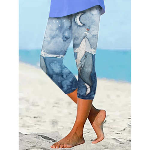 Women's Humpback Whale Lounge Leggings