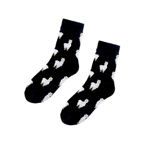 Lovely Animals Pattern Comfy Mid-calf Socks