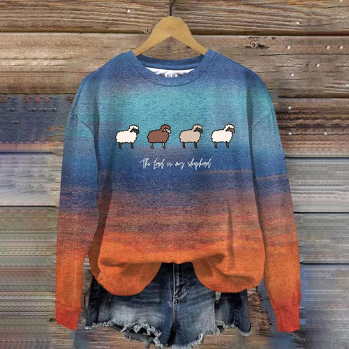 Women's The Lord is my Shepherd Sweatshirt
