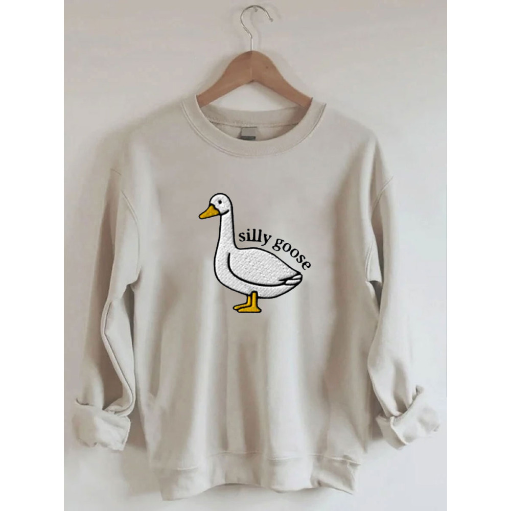 Women Silly Goose Sweatshirt
