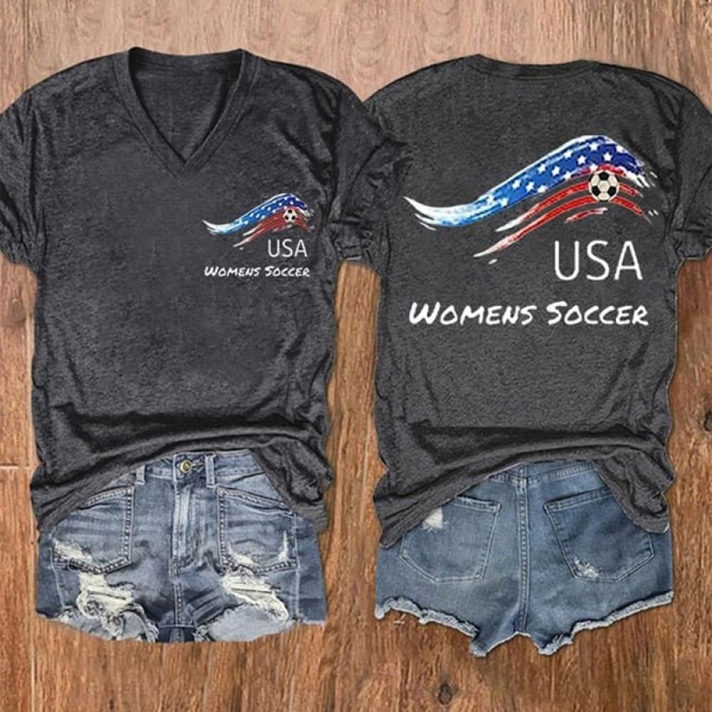 American Women World Cup 2023 Soccer T-Shirt