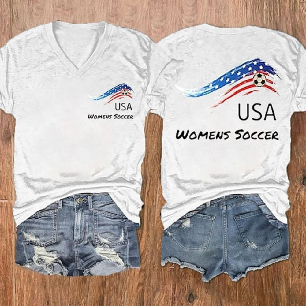 American Women World Cup 2023 Soccer T-Shirt
