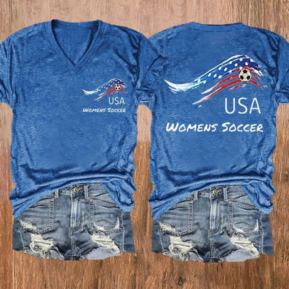 American Women World Cup 2023 Soccer T-Shirt