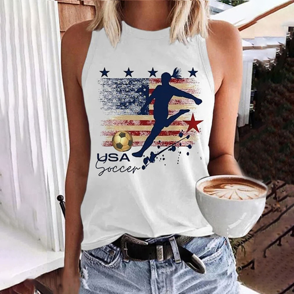 USA Women's Soccer Tank Top