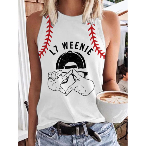 Women's Sandlot Men's Baseball Sleeveless Tee