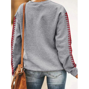 Women's You're Killin'Me Smalls Print Casual Sweatshirt