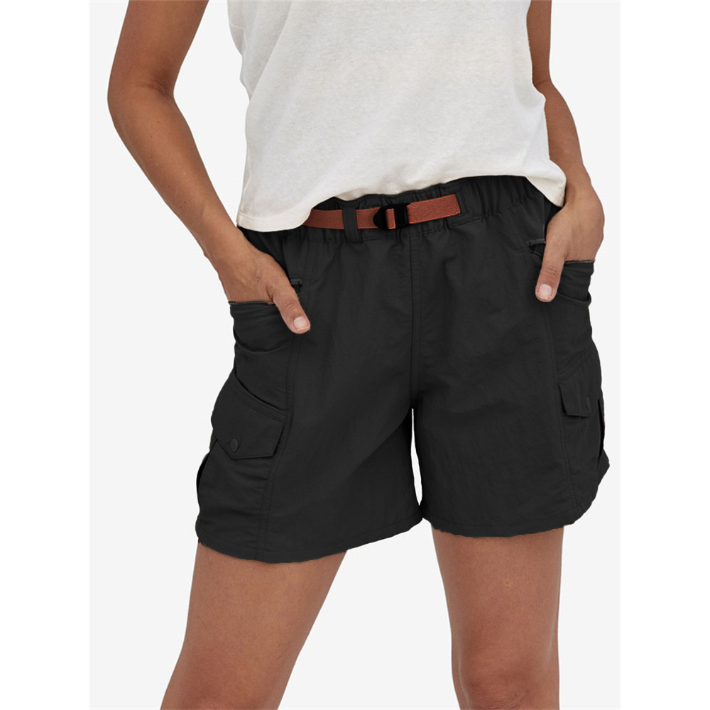 Multi Pocket Utility Cargo Shorts