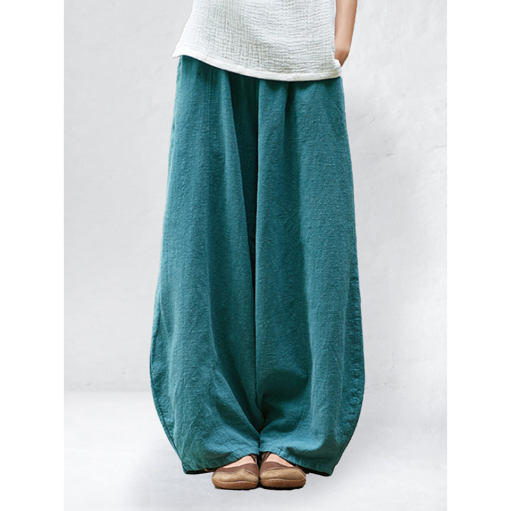 Comfy Loose Fit Bloomer Casual Pants