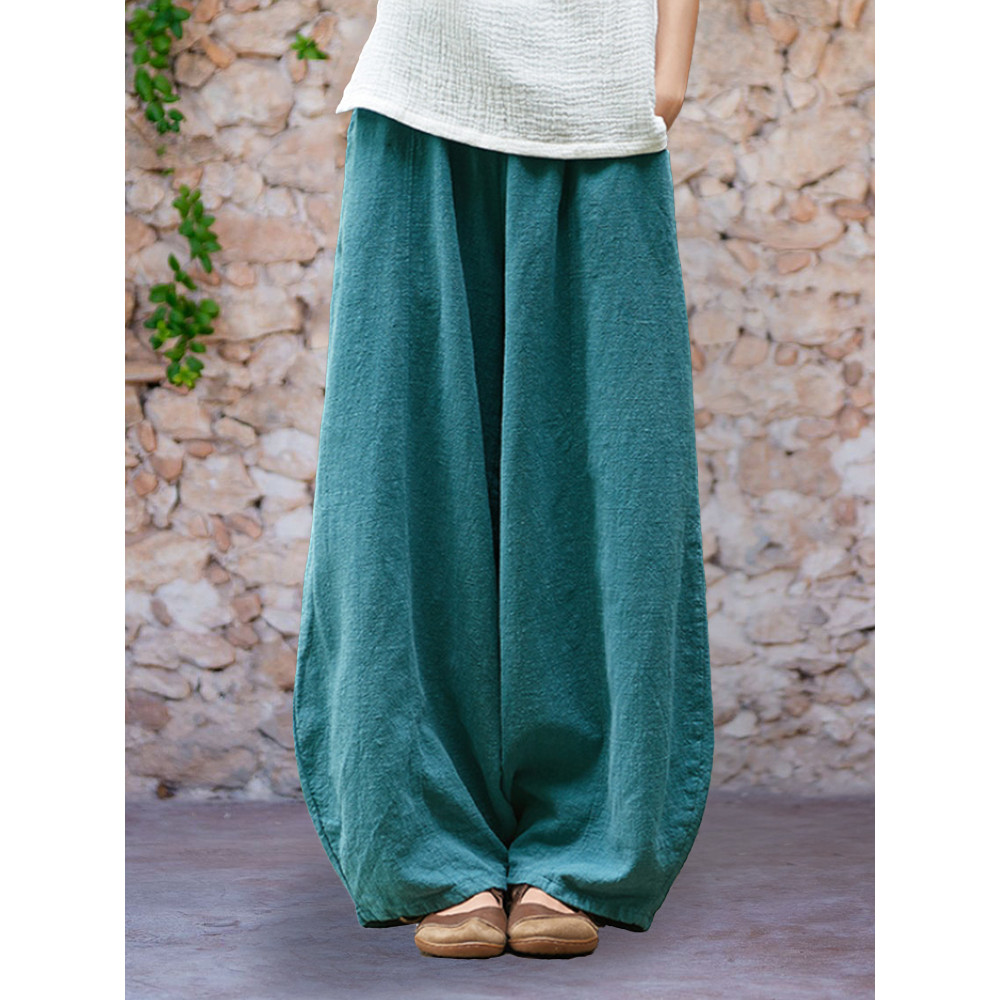 Comfy Loose Fit Bloomer Casual Pants