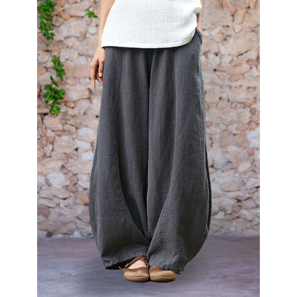 Comfy Loose Fit Bloomer Casual Pants