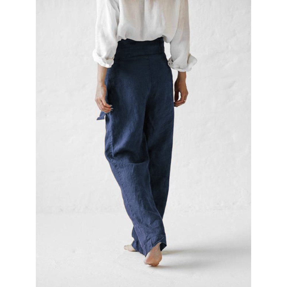 Comfy Wrap Wide Leg Pants
