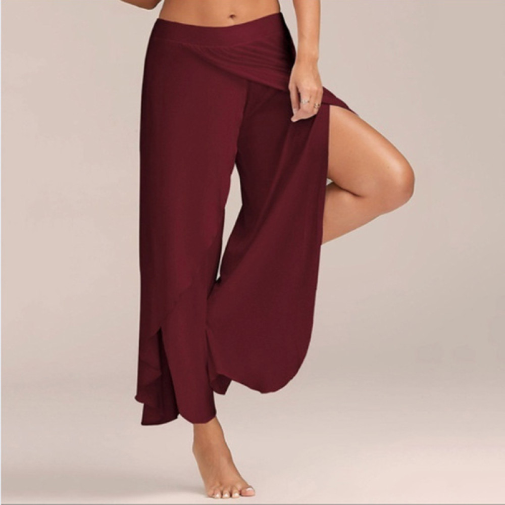 Irregular Split Comfy Casual Pants
