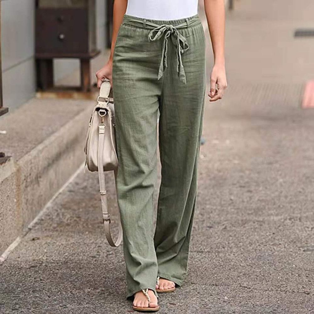 Women's Casual Loose And Simple Trousers