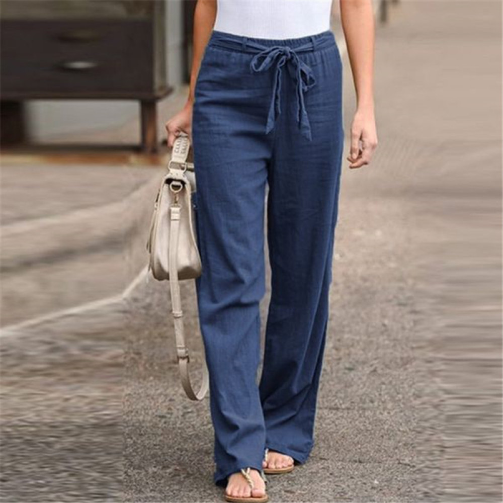 Women's Casual Loose And Simple Trousers