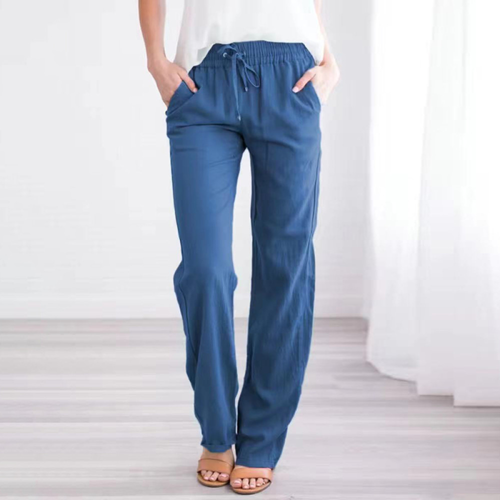 Women's Solid Color Casual Pants