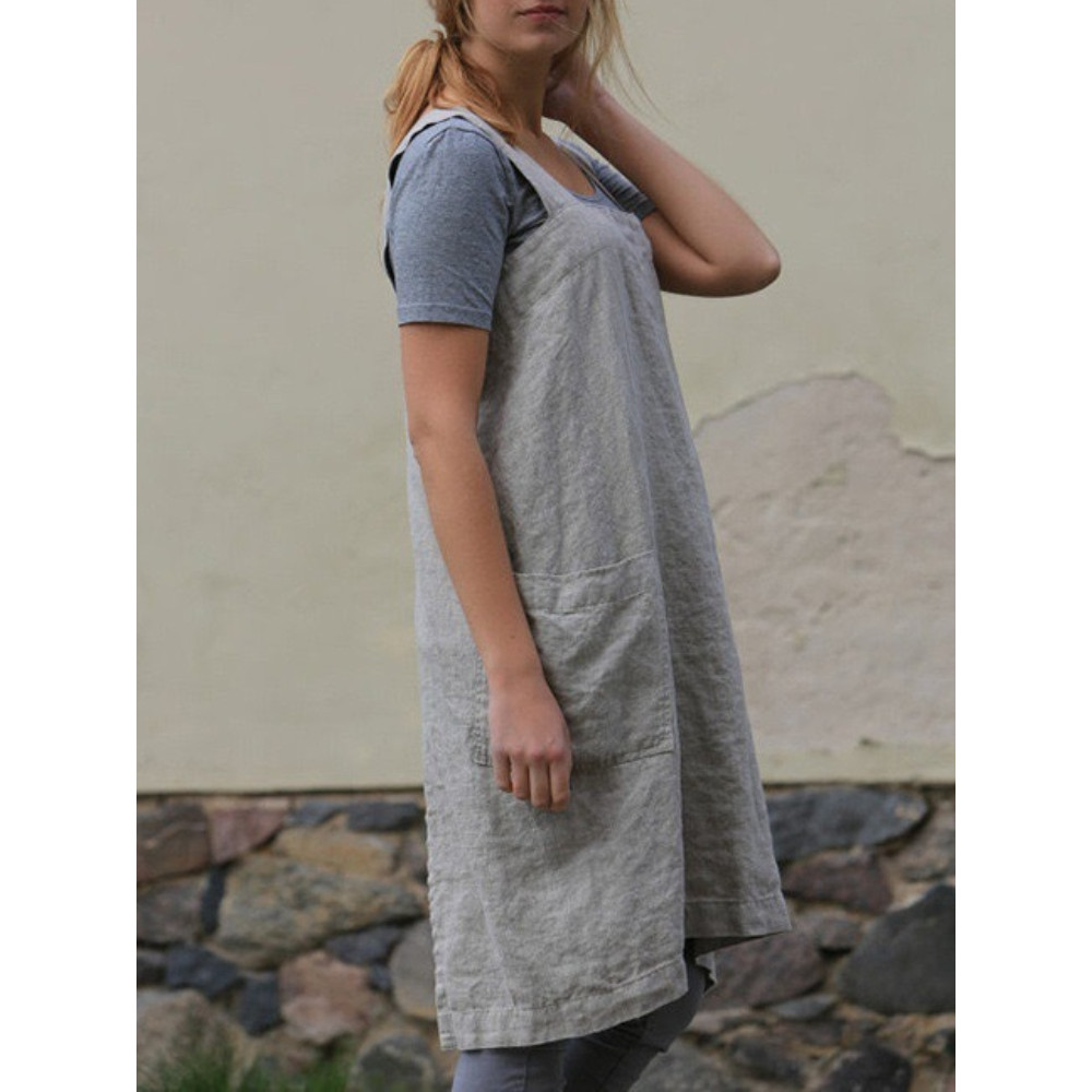 Simple Utility Cross Back Apron