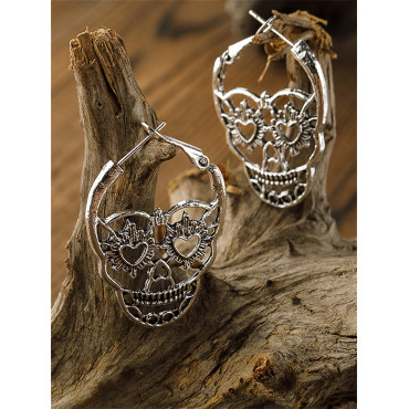 Day Of The Dead Sugar Skull Earrings