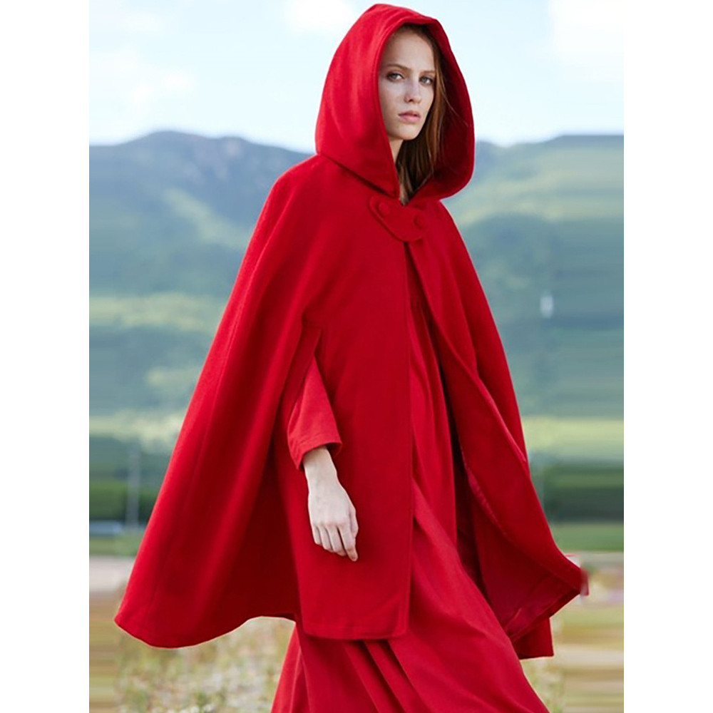 Gothic Hooded Cape Jacket