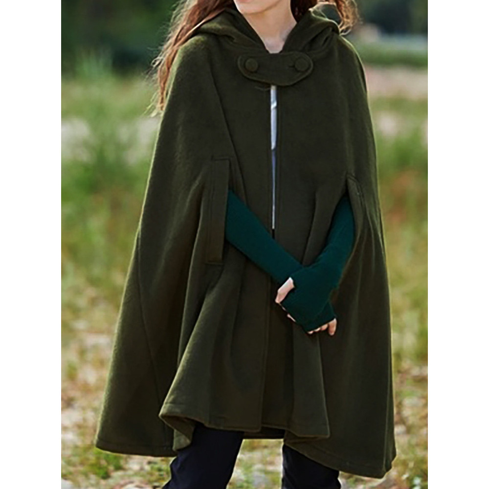 Gothic Hooded Cape Jacket